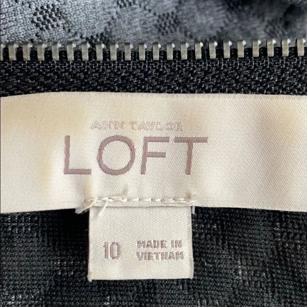 Loft Colorblok Dress Size 10 - Picture 6 of 7